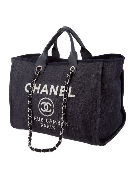 chanel deauville boutique|Chanel deauville tote small.